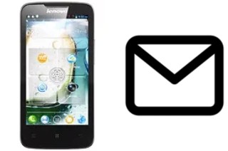 Richten Sie E-Mails auf dem Lenovo A820 ein