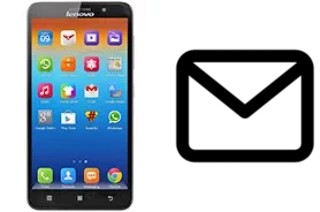 Richten Sie E-Mails auf dem Lenovo A850+ ein