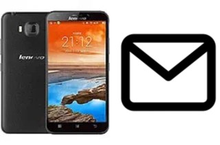 Richten Sie E-Mails auf dem Lenovo A916 ein