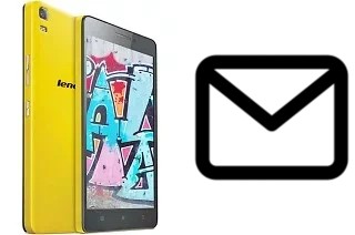 Richten Sie E-Mails auf dem Lenovo K3 Note ein