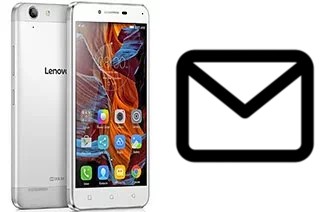 Richten Sie E-Mails auf dem Lenovo Vibe K5 Plus ein