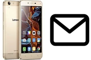 Richten Sie E-Mails auf dem Lenovo Vibe K5 ein