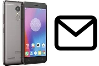 Richten Sie E-Mails auf dem Lenovo K6 Power ein