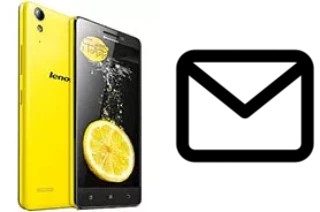 Richten Sie E-Mails auf dem Lenovo K3 ein