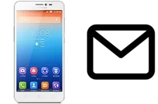 Richten Sie E-Mails auf dem Lenovo S850 ein