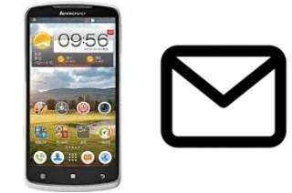 Richten Sie E-Mails auf dem Lenovo S920 ein