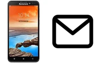 Richten Sie E-Mails auf dem Lenovo S939 ein