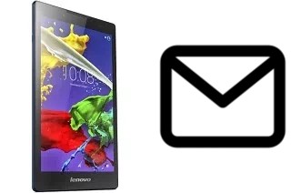 Richten Sie E-Mails auf dem Lenovo Tab 2 A8-50 ein