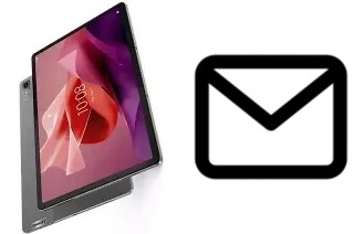 Richten Sie E-Mails auf dem Lenovo Tab P12 ein