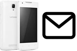 Richten Sie E-Mails auf dem Lenovo Vibe A ein