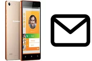 Richten Sie E-Mails auf dem Lenovo Vibe X2 ein