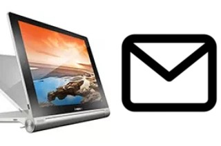 Richten Sie E-Mails auf dem Lenovo Yoga Tablet 10 HD+ ein