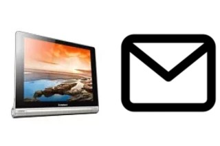 Richten Sie E-Mails auf dem Lenovo Yoga Tablet 10 ein