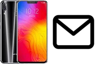 Richten Sie E-Mails auf dem Lenovo Z5 ein