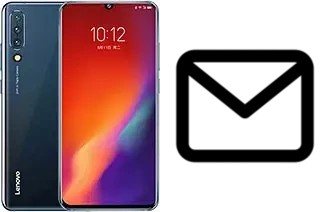 Richten Sie E-Mails auf dem Lenovo Z6 ein