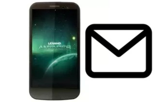 Richten Sie E-Mails auf dem LEXAND S6A1 Antares ein