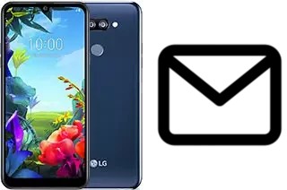 Richten Sie E-Mails auf dem LG K40S ein