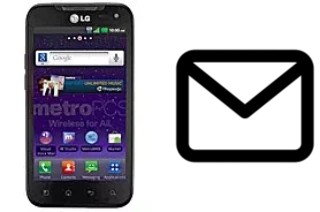 Richten Sie E-Mails auf dem LG Connect 4G MS840 ein