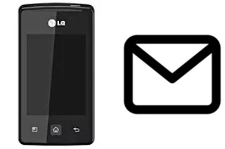 Richten Sie E-Mails auf dem LG E2 ein