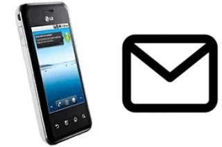 Richten Sie E-Mails auf dem LG Optimus Chic E720 ein