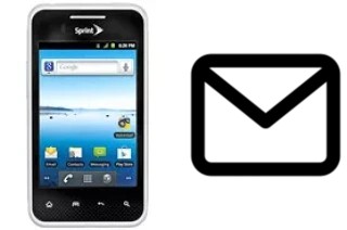 Richten Sie E-Mails auf dem LG Optimus Elite LS696 ein