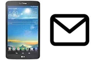 Richten Sie E-Mails auf dem LG G Pad 8.3 LTE ein