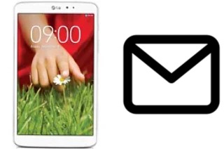 Richten Sie E-Mails auf dem LG G Pad 8.3 ein