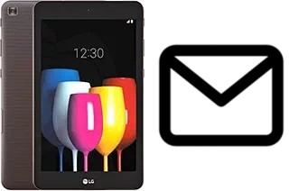 Richten Sie E-Mails auf dem LG G Pad IV 8.0 FHD ein