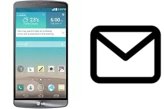 Richten Sie E-Mails auf dem LG G3 A ein