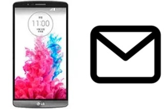 Richten Sie E-Mails auf dem LG G3 Screen ein