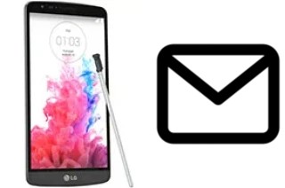 Richten Sie E-Mails auf dem LG G3 Stylus ein