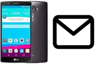 Richten Sie E-Mails auf dem LG G4 Dual ein