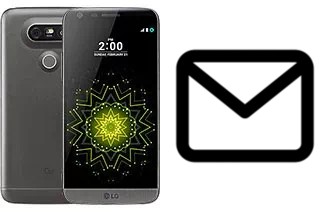 Richten Sie E-Mails auf dem LG G5 SE ein