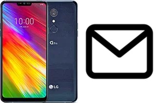 Richten Sie E-Mails auf dem LG G7 Fit ein