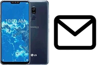 Richten Sie E-Mails auf dem LG G7 One ein