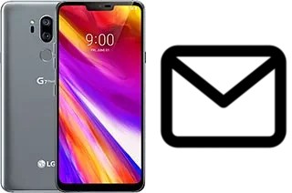 Richten Sie E-Mails auf dem LG G7 ThinQ ein