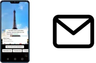 Richten Sie E-Mails auf dem LG G7+ ThinQ ein