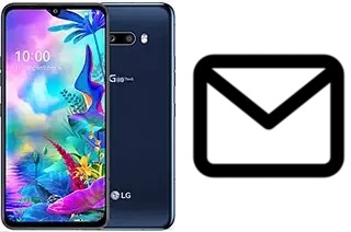 Richten Sie E-Mails auf dem LG G8X ThinQ ein