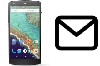 Richten Sie E-Mails auf dem LG Nexus 5 ein