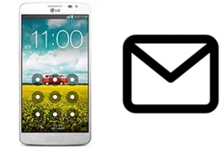 Richten Sie E-Mails auf dem LG GX F310L ein