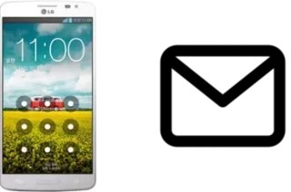 Richten Sie E-Mails auf dem LG GX ein