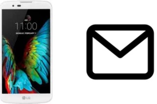 Richten Sie E-Mails auf dem LG K10 LTE ein