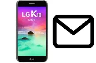 Richten Sie E-Mails auf dem LG K10 Novo ein