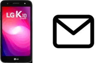 Richten Sie E-Mails auf dem LG K10 Power ein