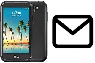 Richten Sie E-Mails auf dem LG K3 (2017) ein