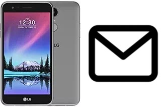 Richten Sie E-Mails auf dem LG K4 (2017) ein