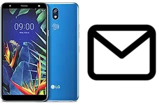 Richten Sie E-Mails auf dem LG K40 ein