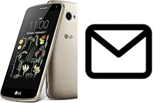 Richten Sie E-Mails auf dem LG K5 ein