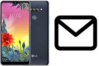 Richten Sie E-Mails auf dem LG K50S ein