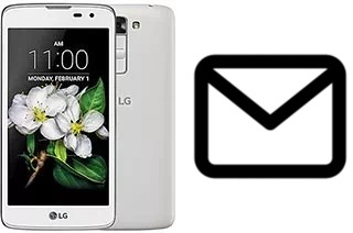 Richten Sie E-Mails auf dem LG K7 ein